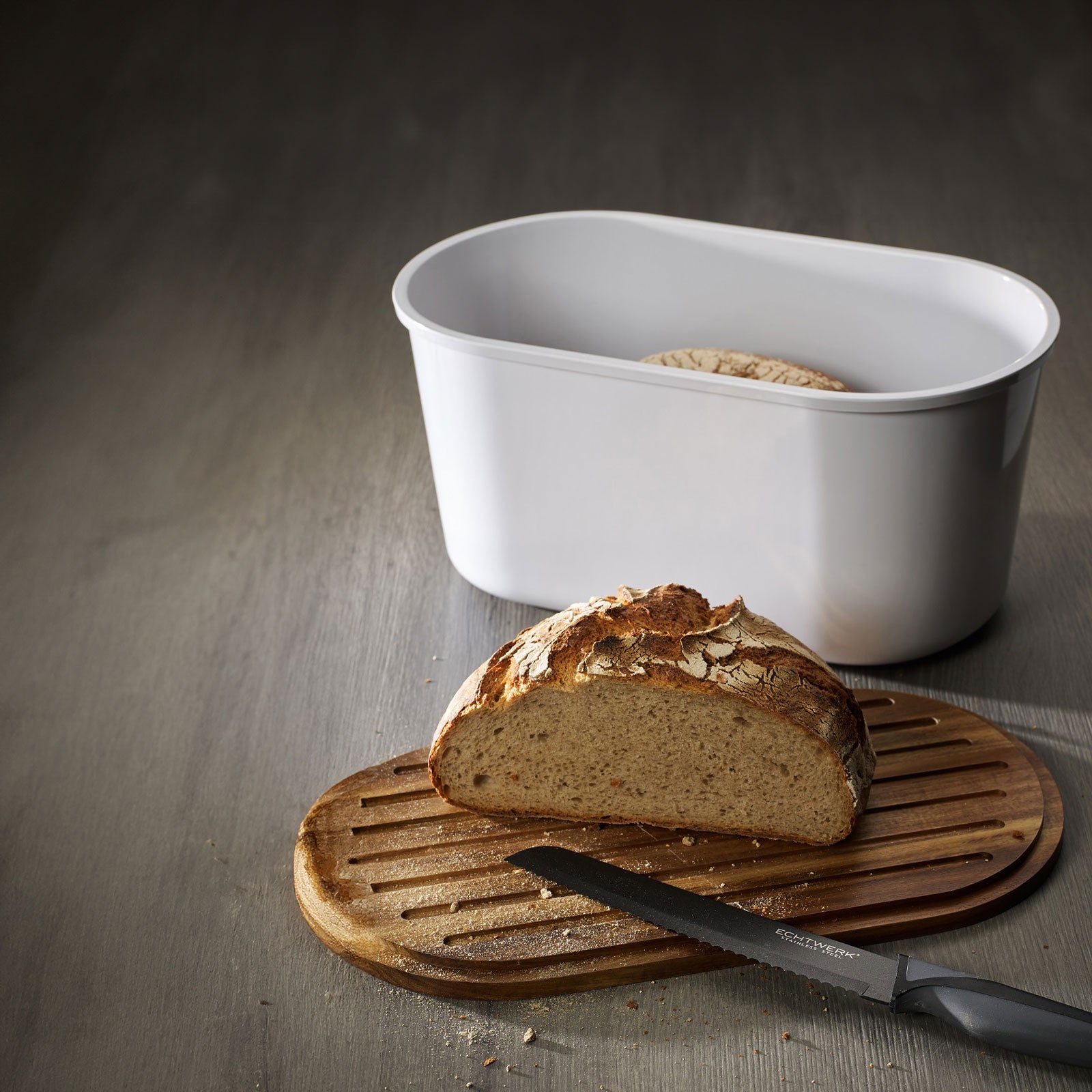 ECHTWERK Edelstahl Brotmesser