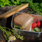 ECHTWERK Praktische Lunchbox aus Edelstahl 800 ml