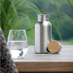 ECHTWERK Praktische Trinkflasche aus Edelstahl 500 ml