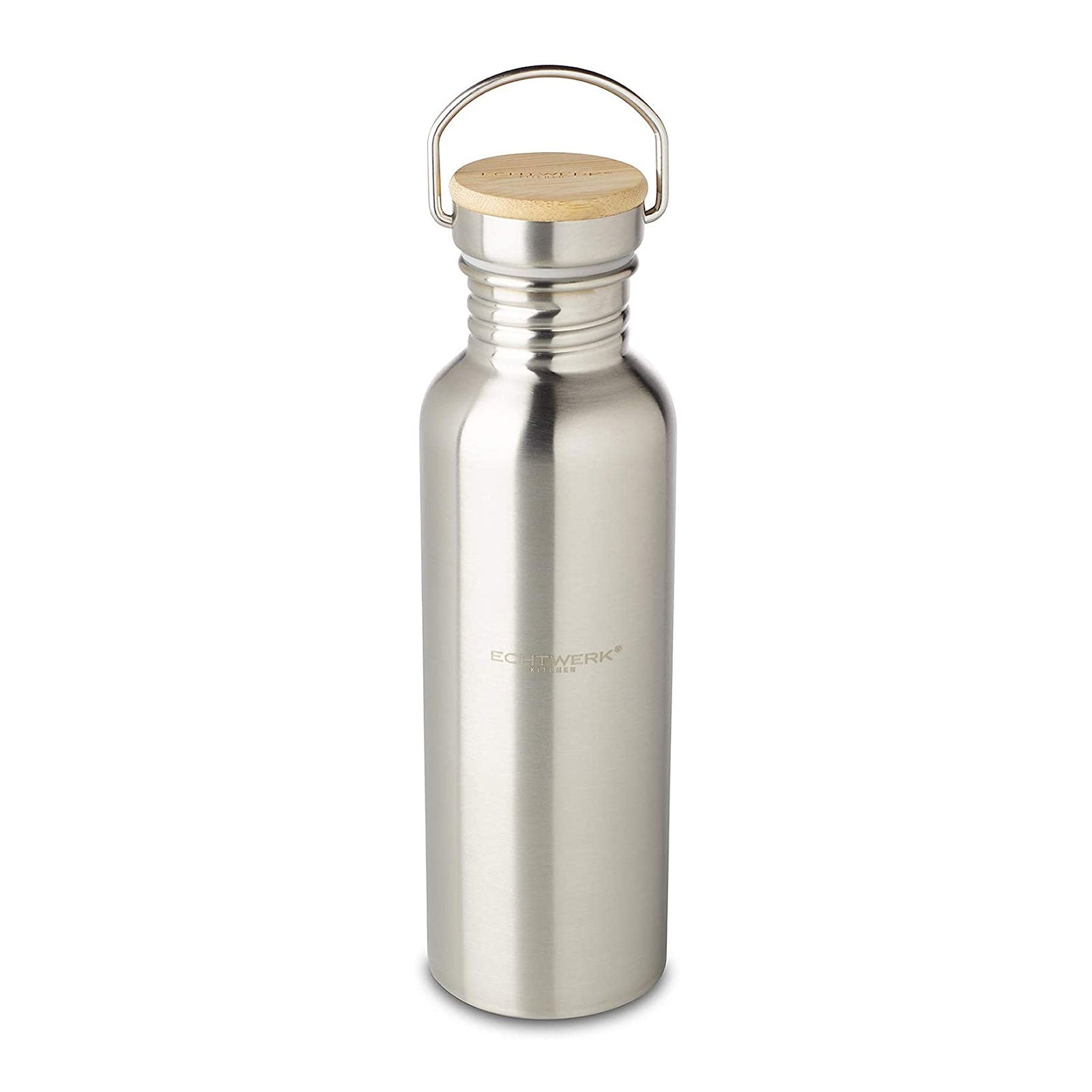 ECHTWERK Praktische Trinkflasche aus Edelstahl 750 ml
