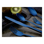 ECHTWERK Tafelbesteck Positano-Blue Edition Blau aus Edelstahl