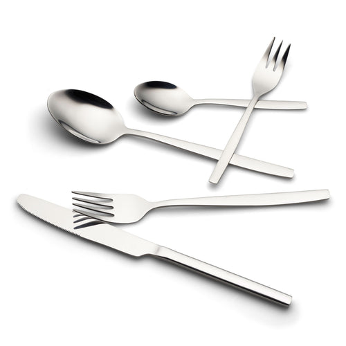 ECHTWERK Tafelbesteck Positano-Silber Edition aus Edelstahl