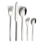 ECHTWERK Tafelbesteck Positano-Silber Edition aus Edelstahl