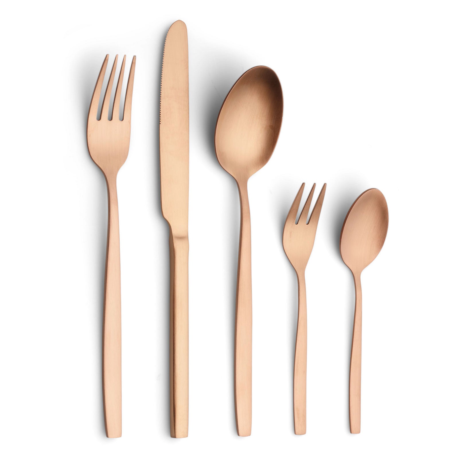 ECHTWERK Tafelbesteck Positano-Bronze Edition aus Edelstahl