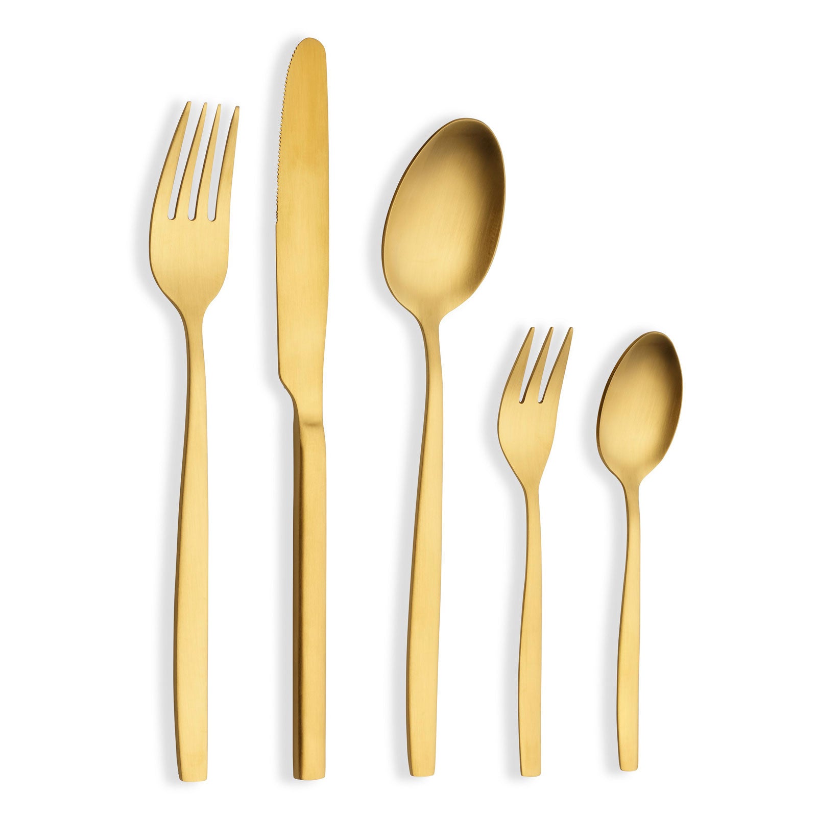 ECHTWERK Tafelbesteck Tavira-Gold Edition aus Edelstahl