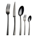 ECHTWERK Tafelbesteck Avelino/Shiny-Black Edition Schwarz aus Edelstahl