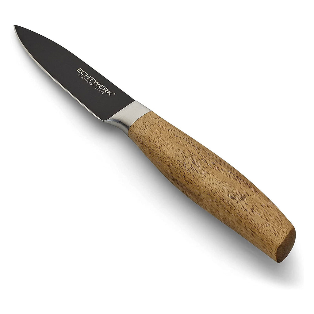 ECHTWERK Schälmesser aus hochwertigem Stahl Schwarz