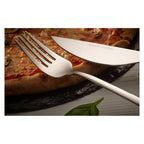 ECHTWERK Pizzabesteck-Set Silber aus Edelstahl