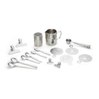 ECHTWERK Kaffeezubehör-Set Silber 600 ml