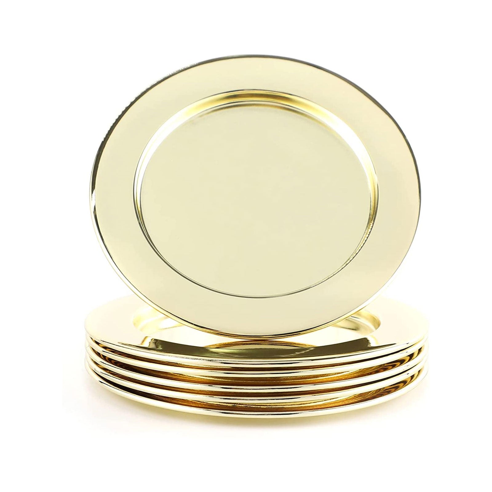 ECHTWERK Glasuntersetzer-Set aus Edelstahl Gold