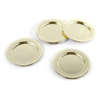 ECHTWERK Glasuntersetzer-Set aus Edelstahl Gold