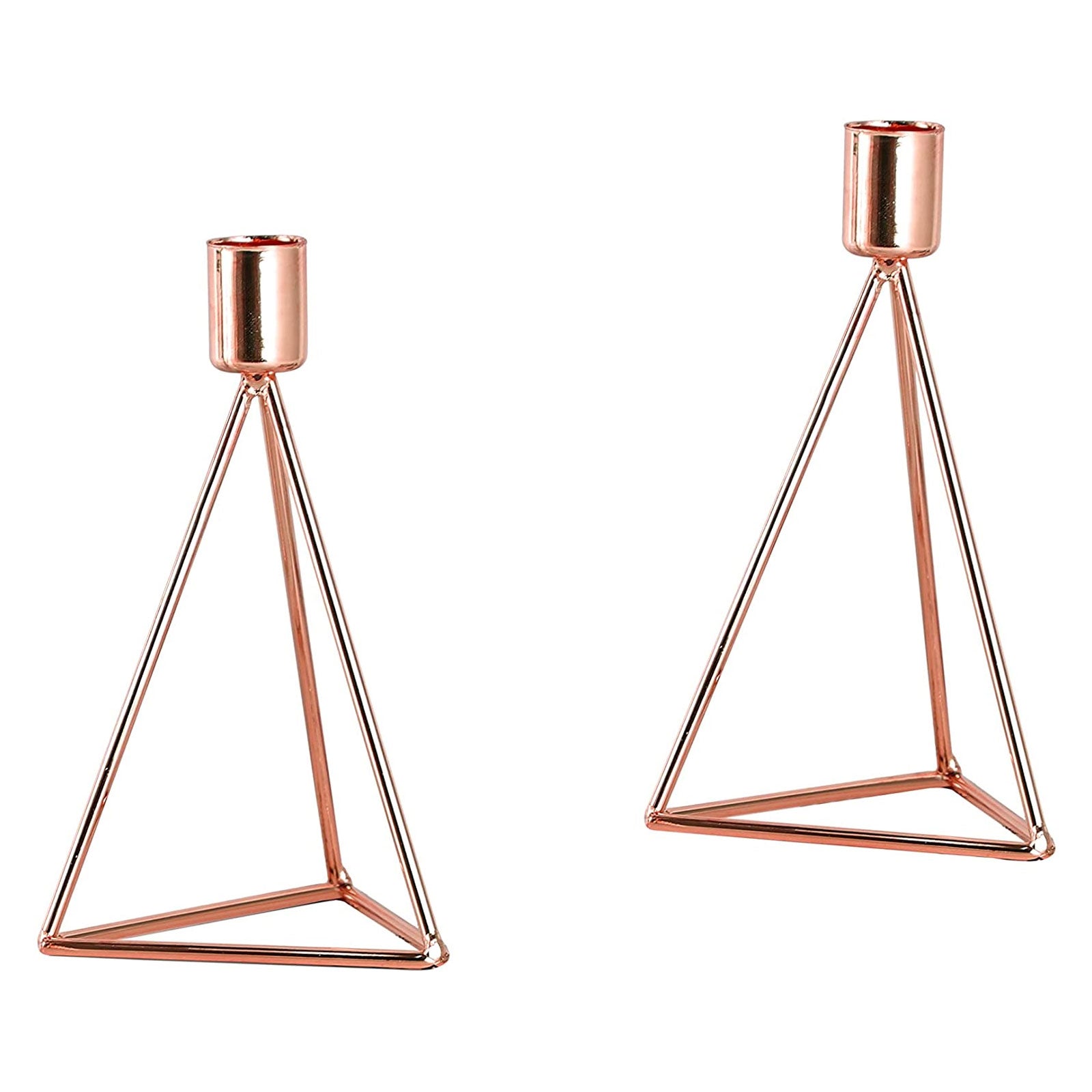 ECHTWERK 2-tlg. Teelicht-/ Kerzenhalter Set "Modern Small" Kupfer