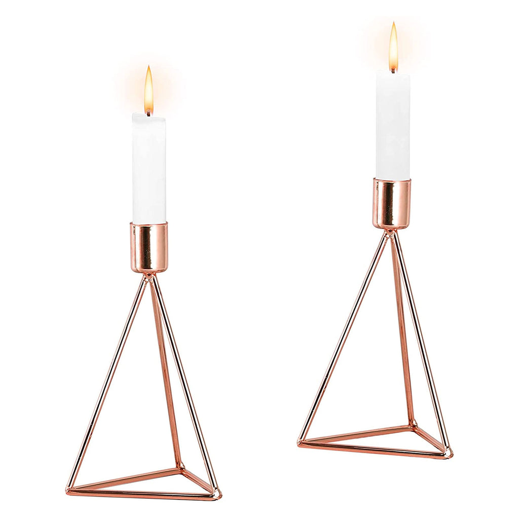 ECHTWERK 2-tlg. Teelicht-/ Kerzenhalter Set "Modern Small" Kupfer