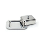 ECHTWERK Butterdose aus Edelstahl Silber