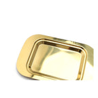 ECHTWERK Butterdose aus Edelstahl Gold