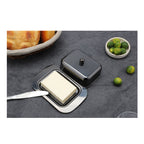 ECHTWERK Butterdose aus Edelstahl Schwarz