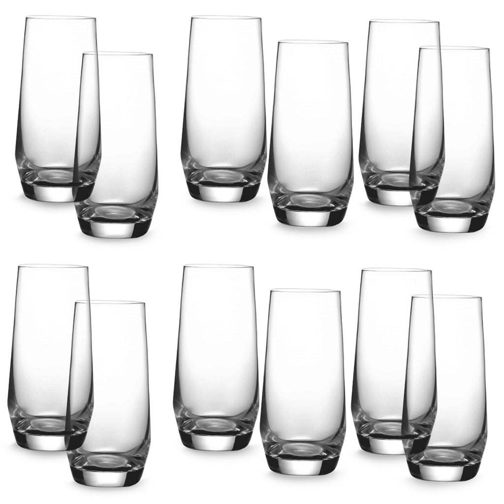ECHTWERK Wasser- & Saftgläser Set 12-tlg. 12-tlg. 340 ml aus Glas