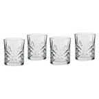 ECHTWERK Whisky Gläser Set 4-tlg. 4-tlg. 330 ml aus Glas