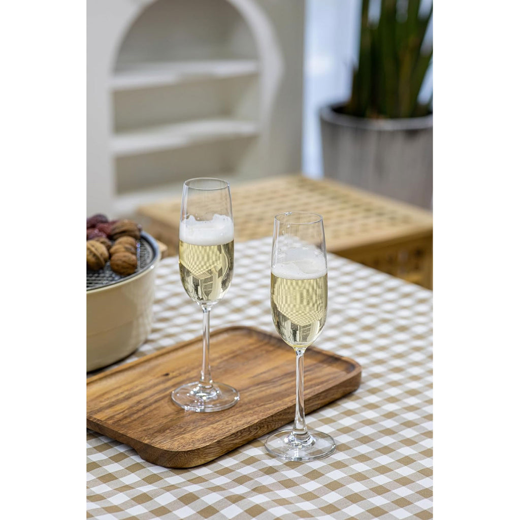ECHTWERK Sekt-/Champagnergläser 6er Set 210 ml aus Glas