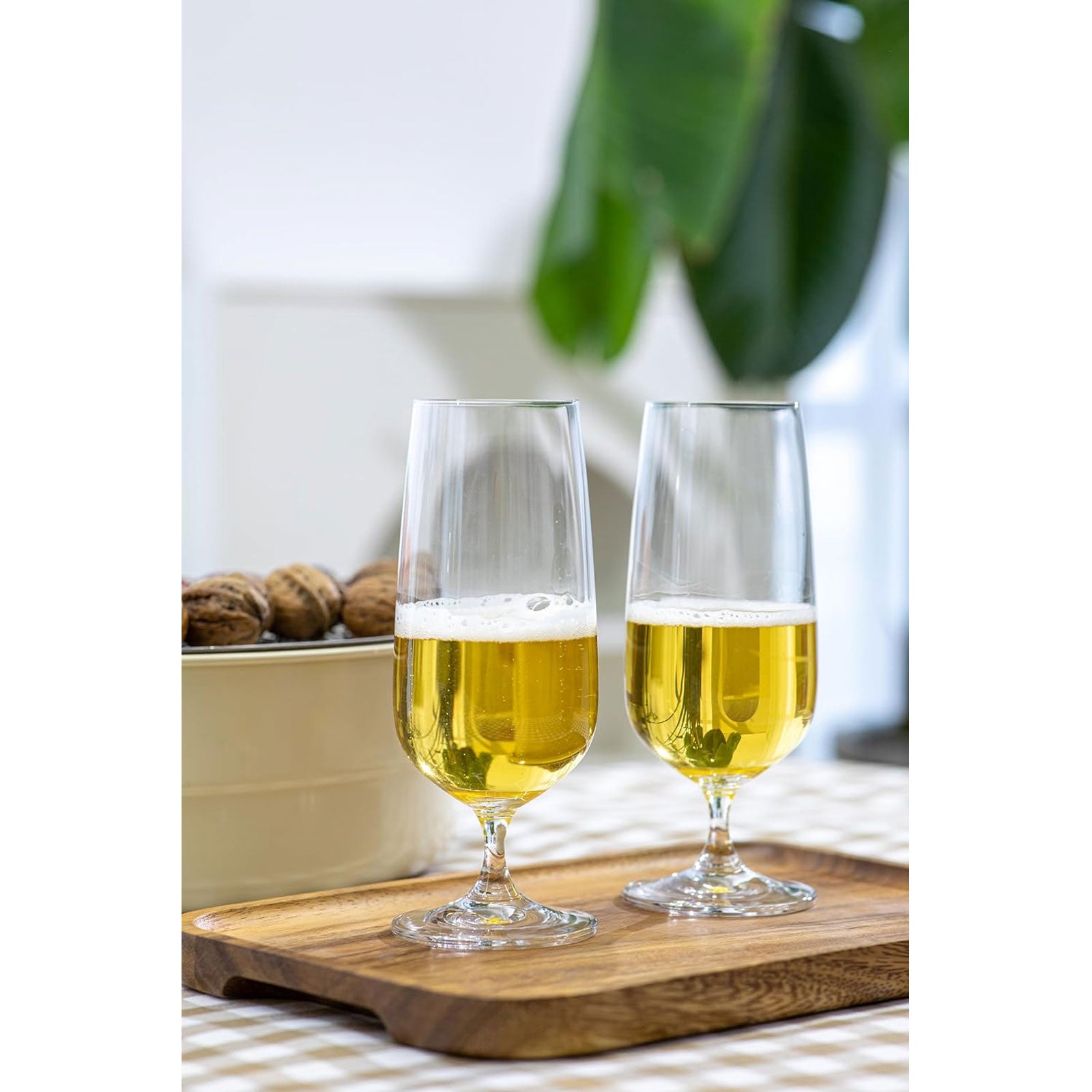 ECHTWERK Bier-Gläser 6er Set 420 ml aus Glas