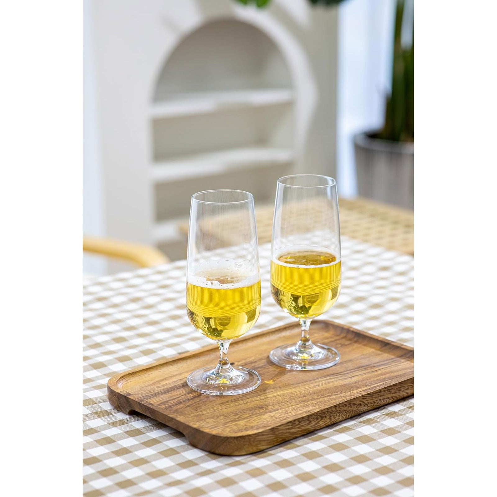 ECHTWERK Bier-Gläser 6er Set 420 ml aus Glas