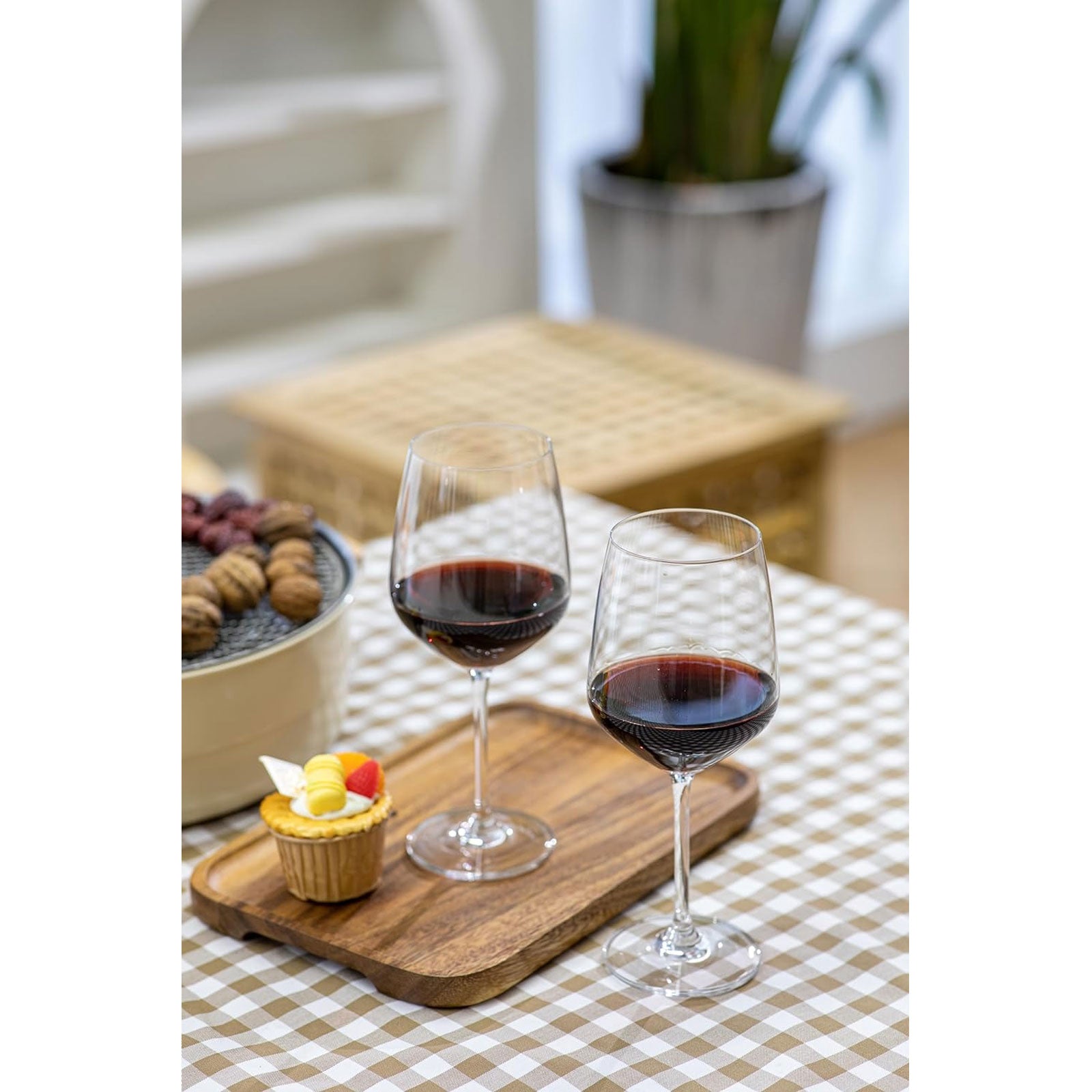 ECHTWERK Rotwein-Gläser 6er Set 627 ml aus Glas