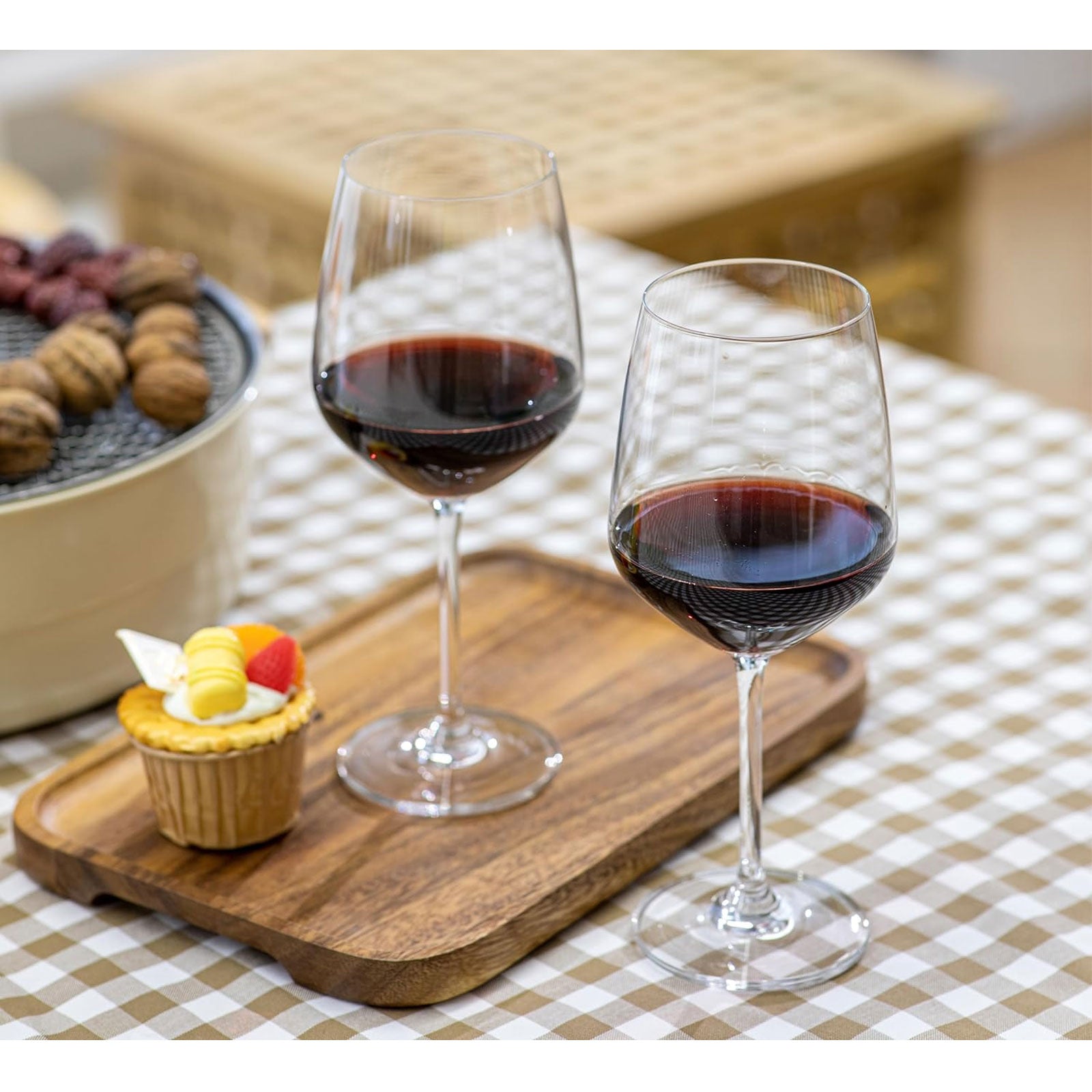 ECHTWERK Rotwein-Gläser 6er Set 627 ml aus Glas