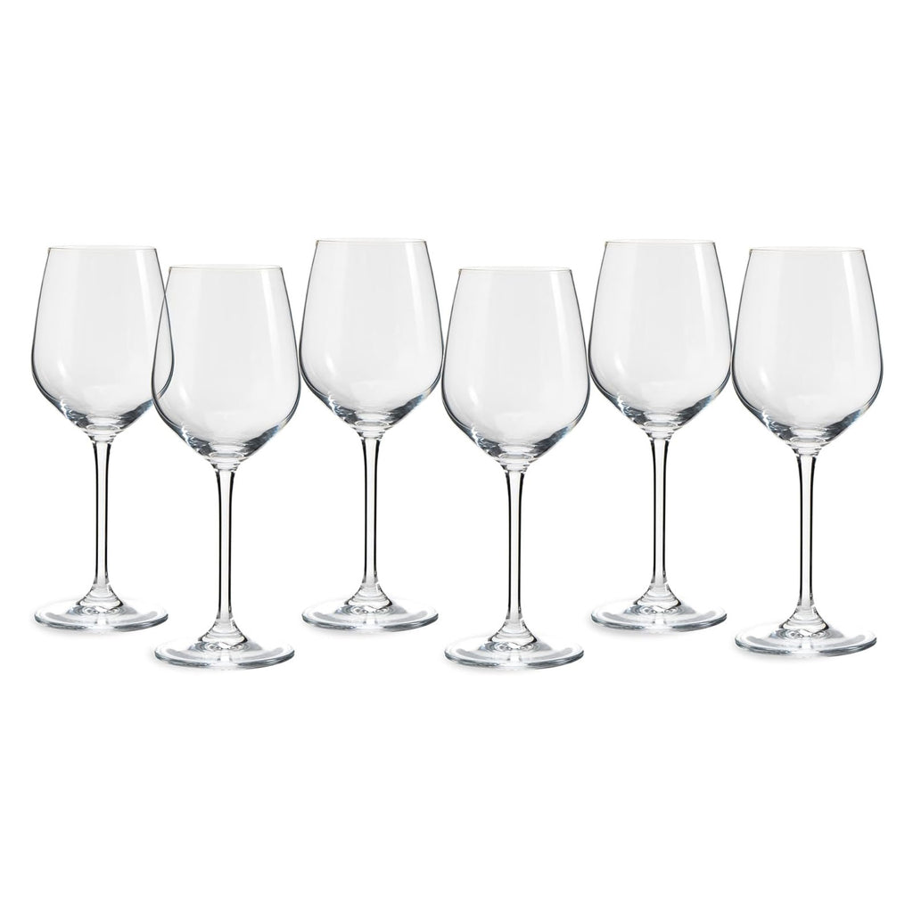 ECHTWERK Weißwein-Gläser 6er Set 388 ml aus Glas