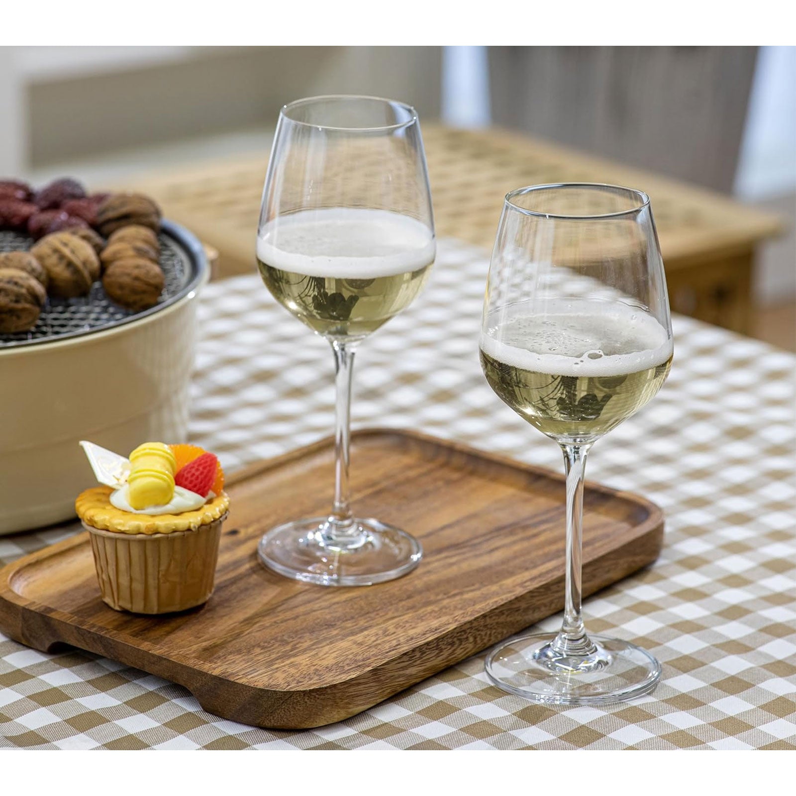 ECHTWERK Weißwein-Gläser 6er Set 388 ml aus Glas