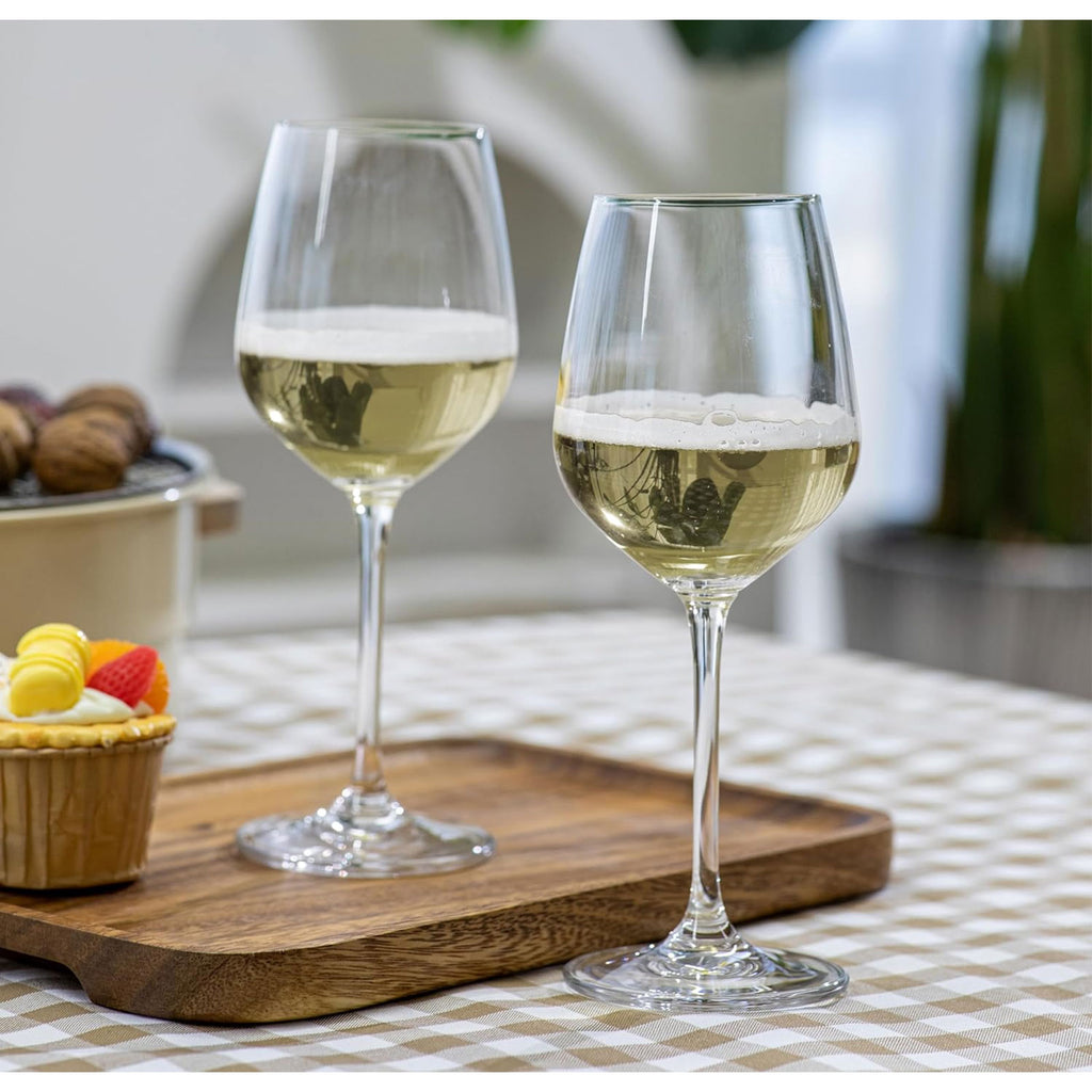 ECHTWERK Weißwein-Gläser 6er Set 388 ml aus Glas