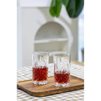 ECHTWERK Longdrink Gläser Set 6-tlg. 6-tlg. 350 ml aus Glas