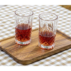 ECHTWERK Longdrink Gläser Set 6-tlg. 6-tlg. 350 ml aus Glas