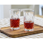 ECHTWERK Longdrink Gläser Set 6-tlg. 6-tlg. 350 ml aus Glas