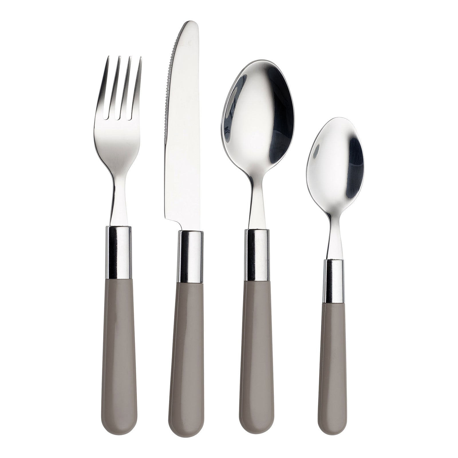 ECHTWERK Besteck Set “Bistro“ Grau aus Edelstahl