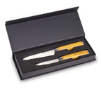 ECHTWERK 2-tlg. Damaszener Messer Set aus Stahl