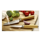 ECHTWERK 2-tlg. Damaszener Messer Set aus Stahl