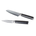 ECHTWERK 2-tlg. Damaszener Messer Set aus Stahl