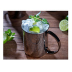 ECHTWERK Moscow Mule Becherset Schwarz aus Edelstahl 1000 ml