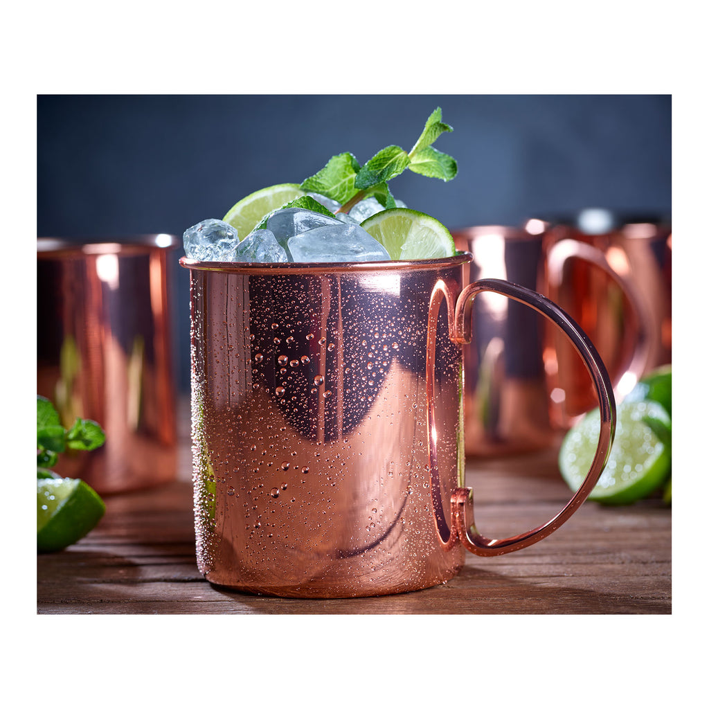 ECHTWERK Moscow Mule Becherset Kupfer aus Edelstahl 1000 ml