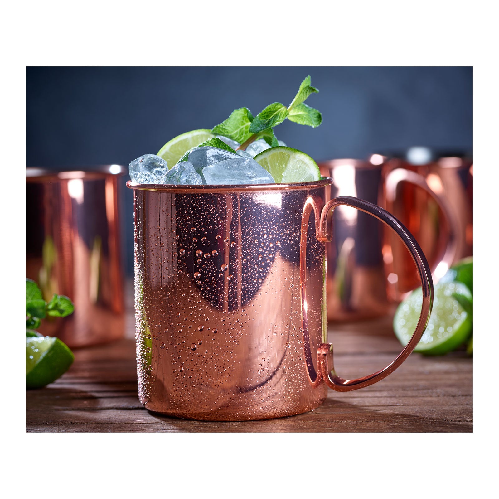 ECHTWERK Moscow Mule Becherset Kupfer aus Edelstahl 1000 ml