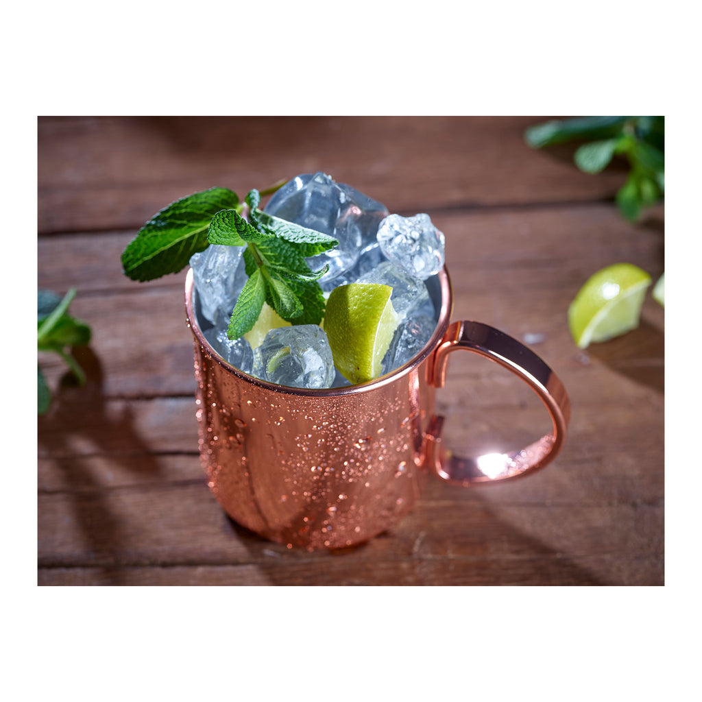 ECHTWERK Moscow Mule Becherset Kupfer aus Edelstahl 480 ml