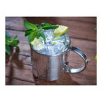ECHTWERK Moscow Mule Becherset Silber aus Edelstahl 480 ml