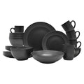 ECHTWERK 20-tlg. Vintage Kombiservice "BlackStyle" Modern-Design