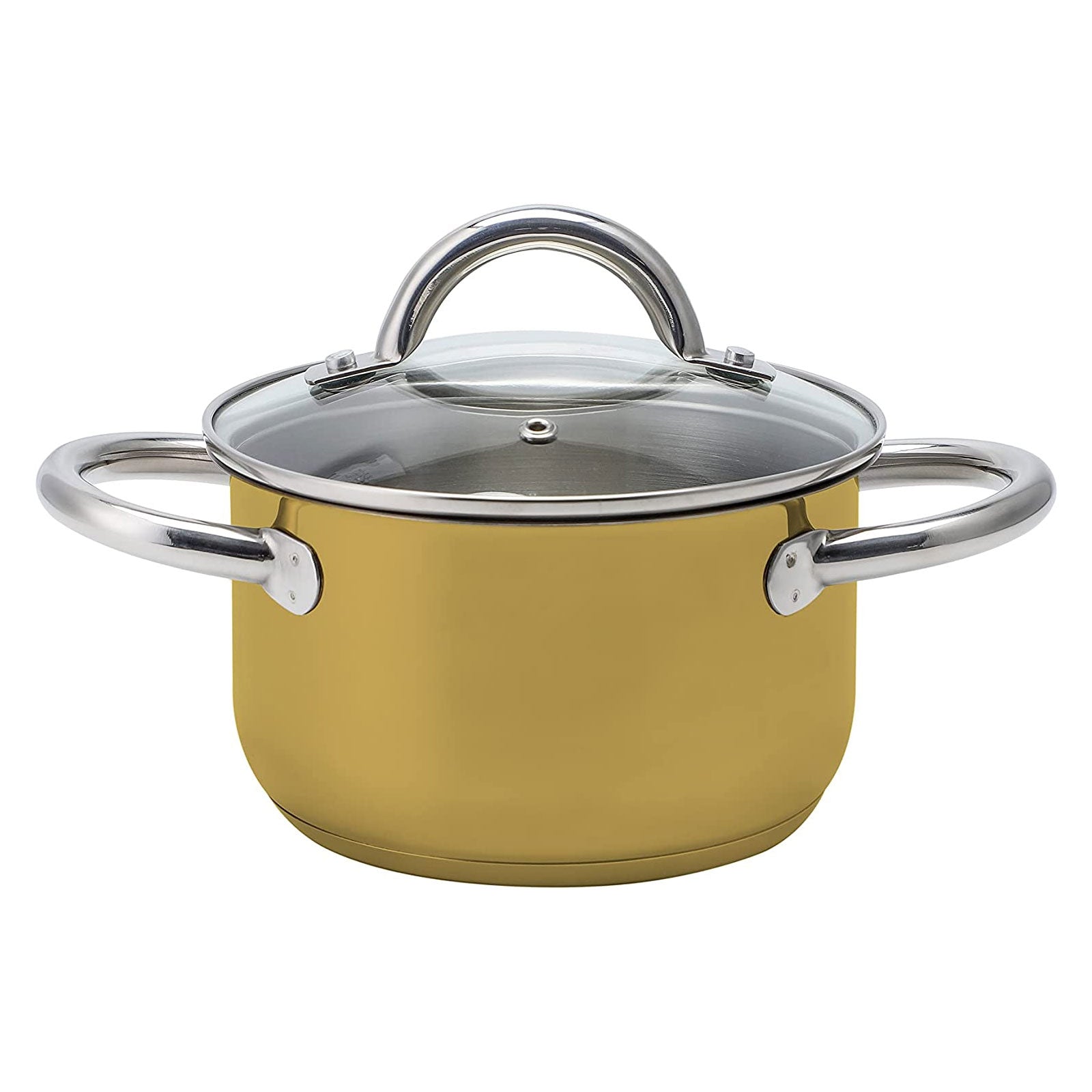ECHTWERK Induktion Kochtopf-Set aus hochwertigem Edelstahl,8-tlg. Kochgeschirr,Töpfe