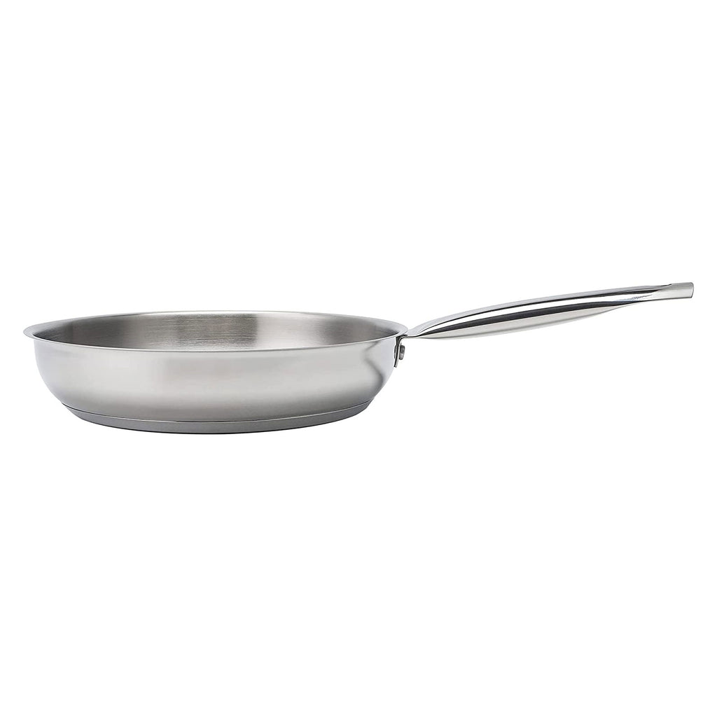 ECHTWERK Induktion Kochtopf-Set aus hochwertigem Edelstahl Silber
