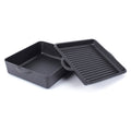 ECHTWERK Universalbräter aus Gusseisen 2-in-1 Set 6,5 L