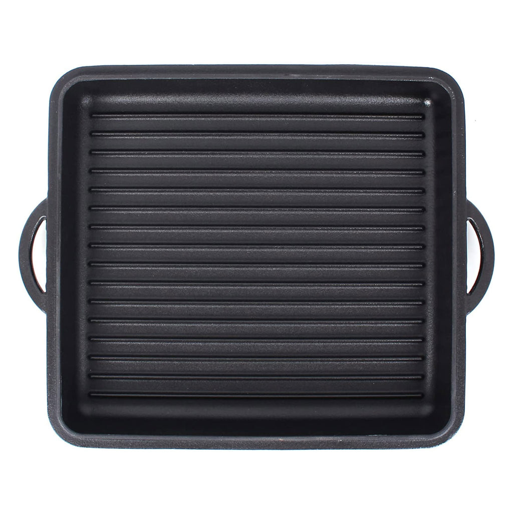 ECHTWERK Universalbräter aus Gusseisen 2-in-1 Set 6,5 L