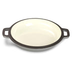 ECHTWERK Schmortopf und Servierpfanne 2-in-1 Set Grau aus Gusseisen 3,5 L