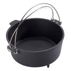 ECHTWERK Dutch Oven Gusseisen BBQ Kochtopf ca. 4 L