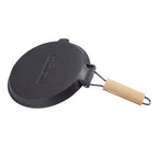 ECHTWERK Grillpfanne aus Gusseisen und Emaille-Beschichtung 24cm